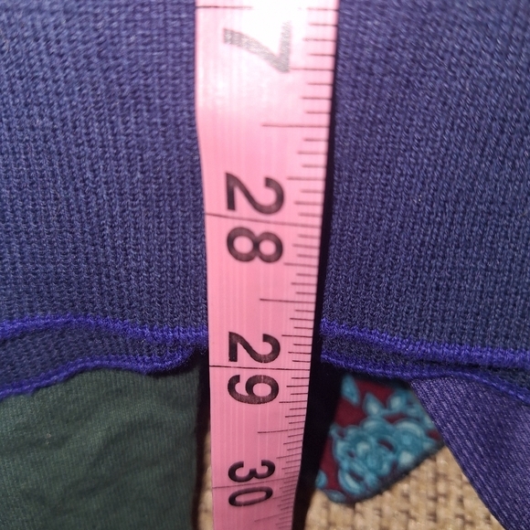 Jared Lang Men's Blue 100% Cotton V-Neck Sweater In A Size Medium. EUC - Picture 5 of 9